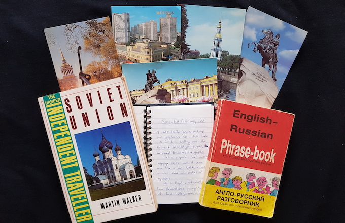 Travel Journal Writing Memorabilia