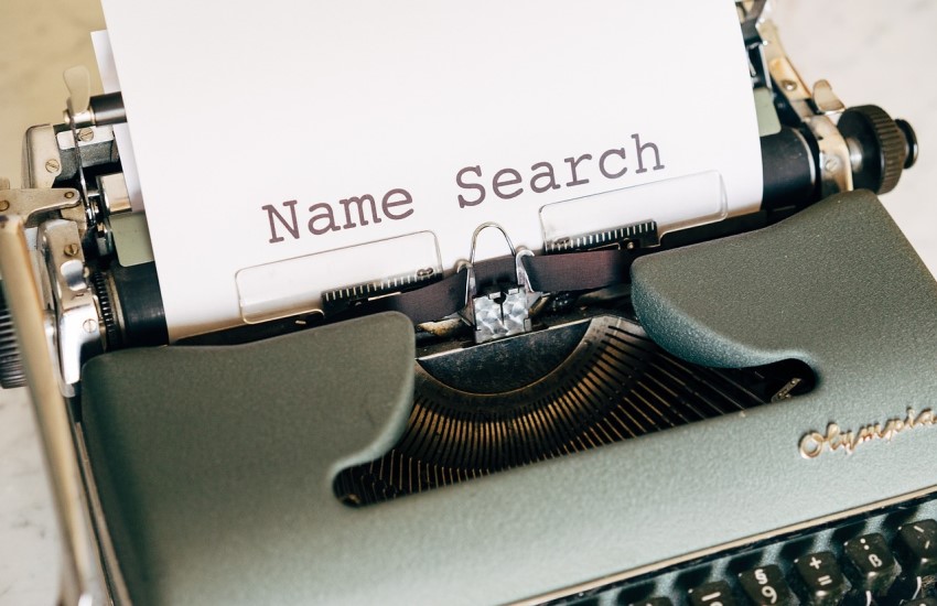 Name Search - What's in a Name?