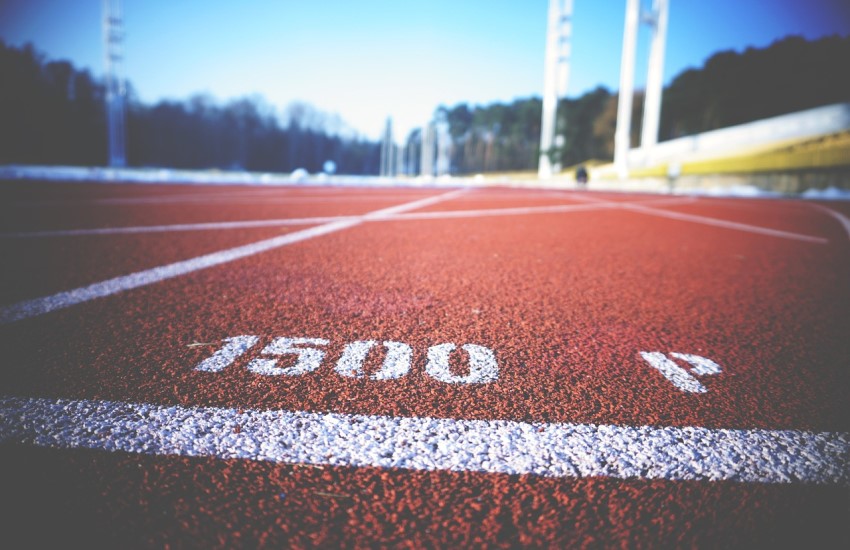 The Good Sport - 1500 metre running track