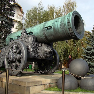 Tsar Cannon, Kremlin